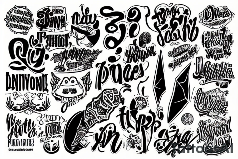 shit up tattoo idea