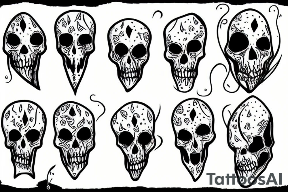 Dagger ghost tattoo idea
