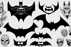 Batman in Discord chatting tattoo idea