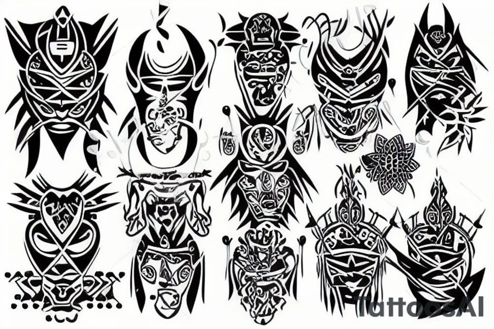 A symbol of power and strength tattoo idea