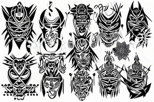 A symbol of power and strength tattoo idea