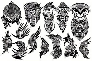A symbol of power and strength tattoo idea