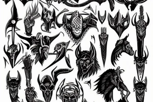 The witcher tattoo idea