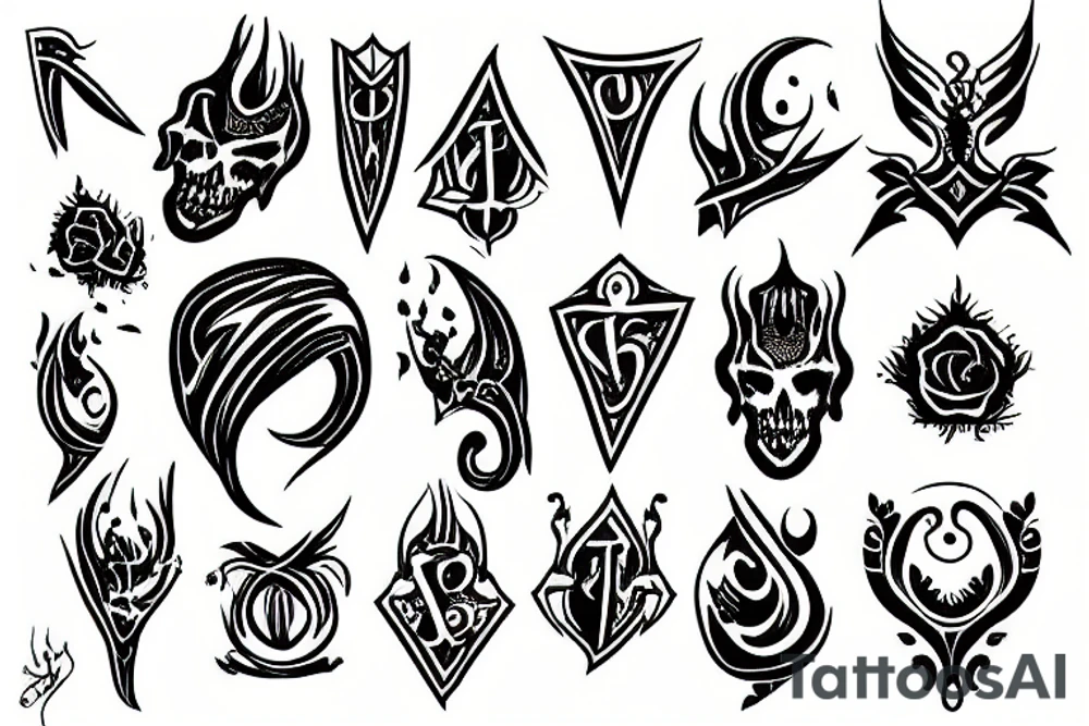 Dagger tattoo idea