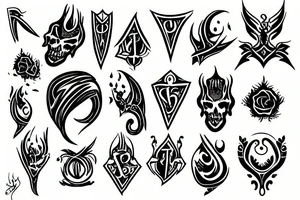 Dagger tattoo idea