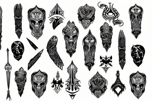 Dagger tattoo idea