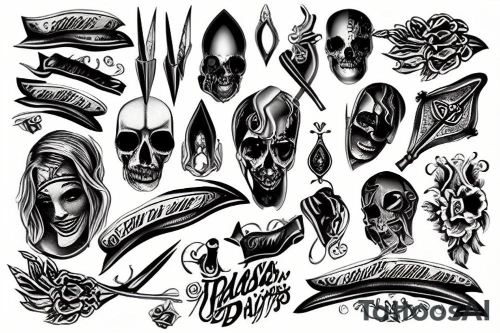 Dagger tattoo idea