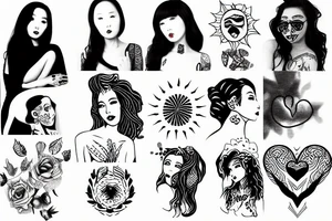 Sunmi HeartBurn tattoo idea