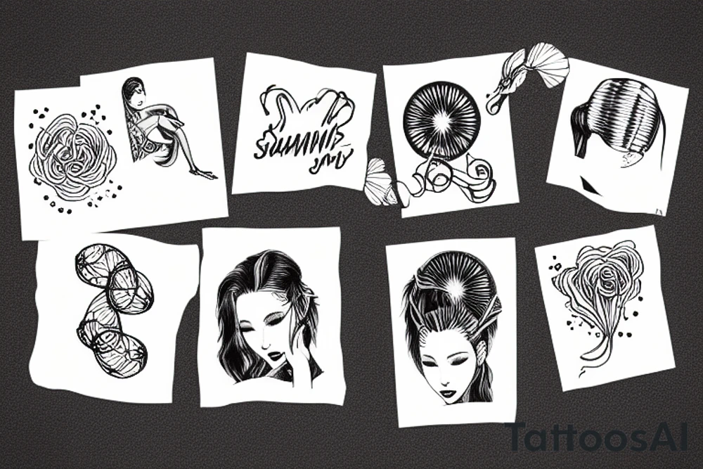 Sunmi HeartBurn tattoo idea