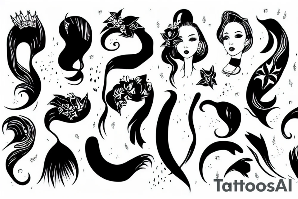 Sunmi Tail tattoo idea