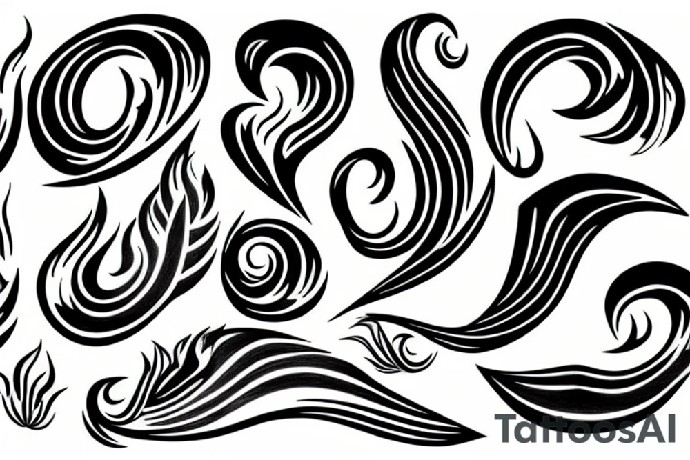 flames tattoo idea