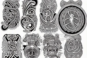 Maori
 locket tattoo idea