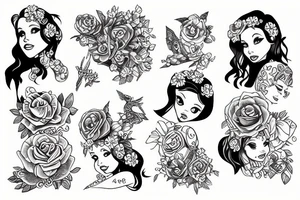 Baby Ava tattoo idea