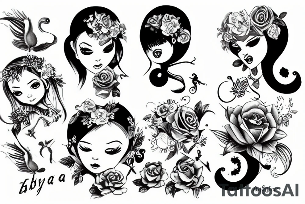 Baby Ava tattoo idea