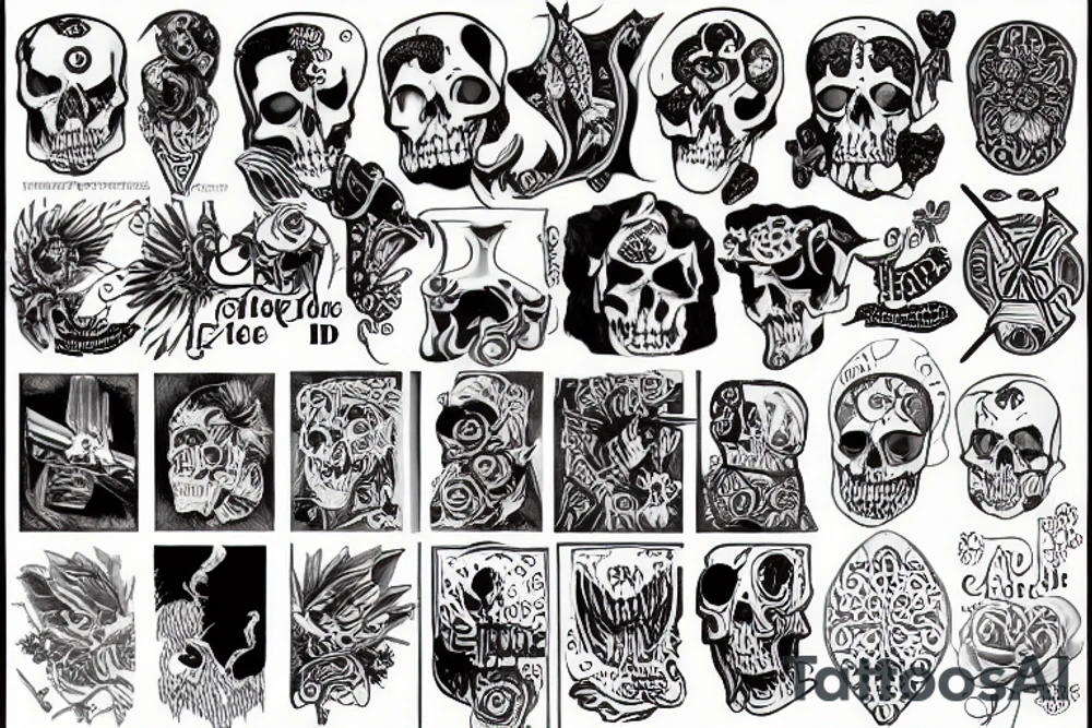 waiting to die tattoo idea