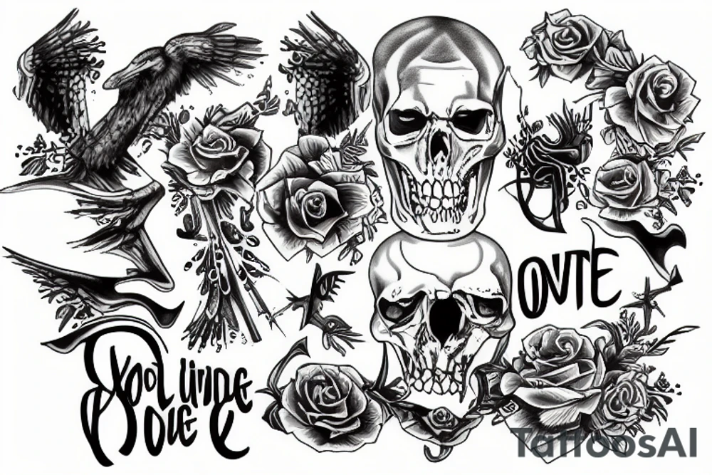 waiting to die tattoo idea