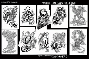 whitemorss tattoo idea