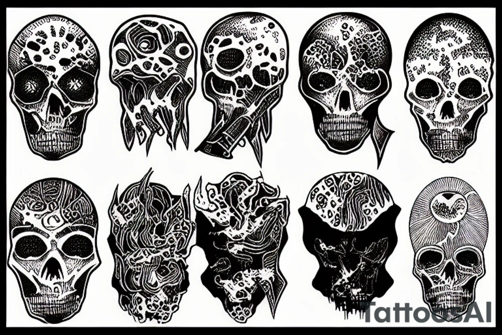 the apocalypse tattoo idea