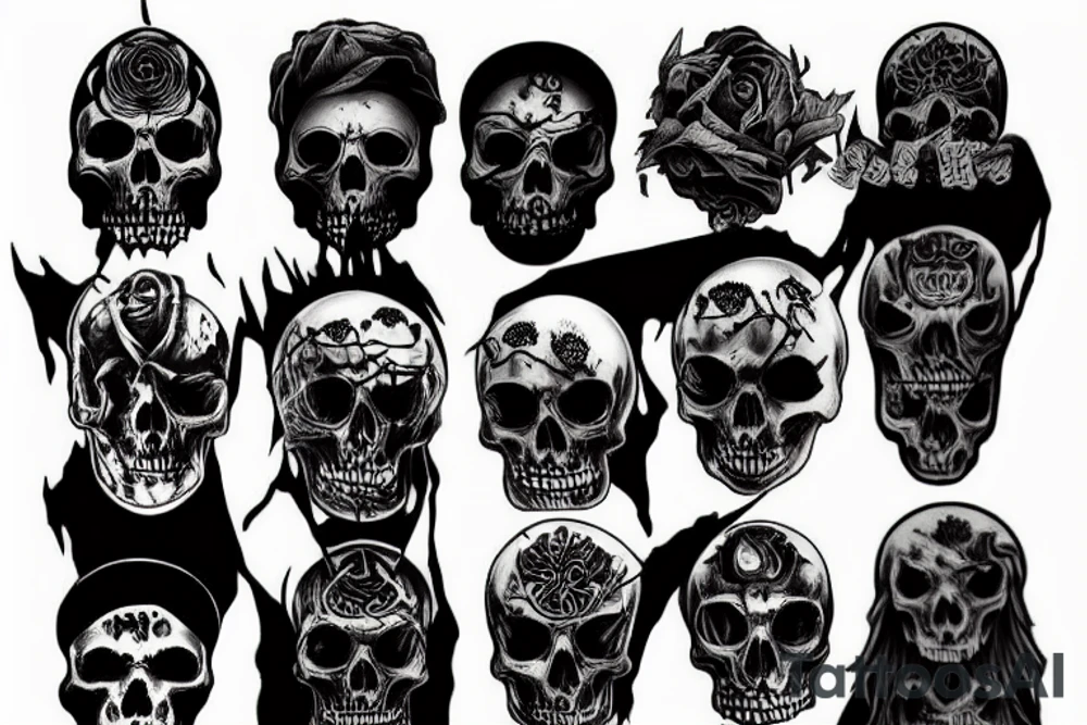 the apocalypse tattoo idea