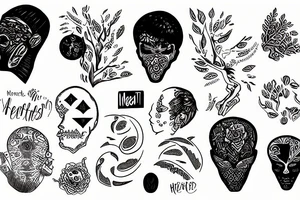 mental health awareness/ overthinkers tattoo idea