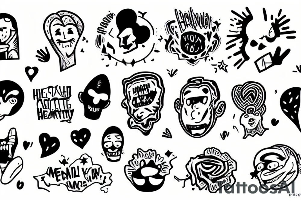 mental health awareness/ overthinkers tattoo idea