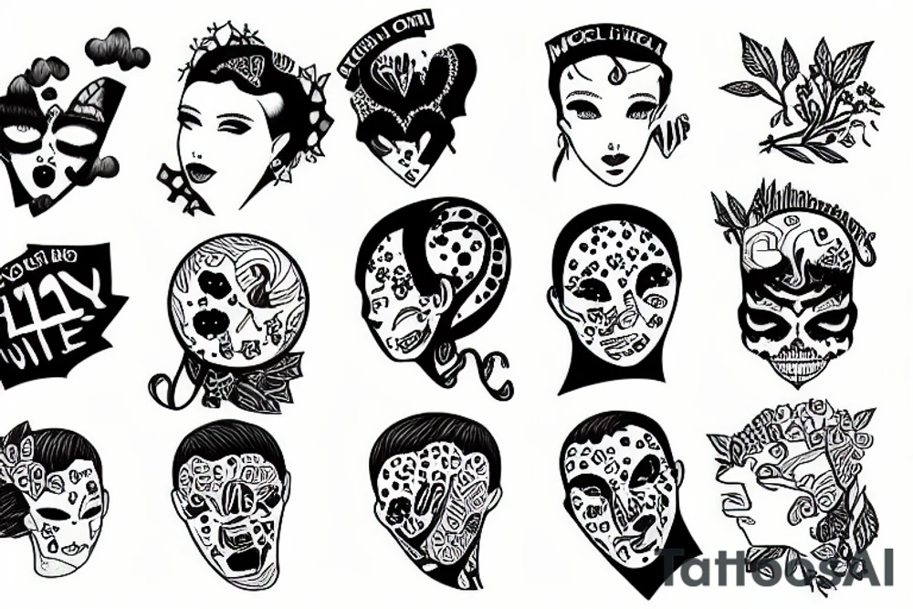 mental health awareness/ overthinkers tattoo idea