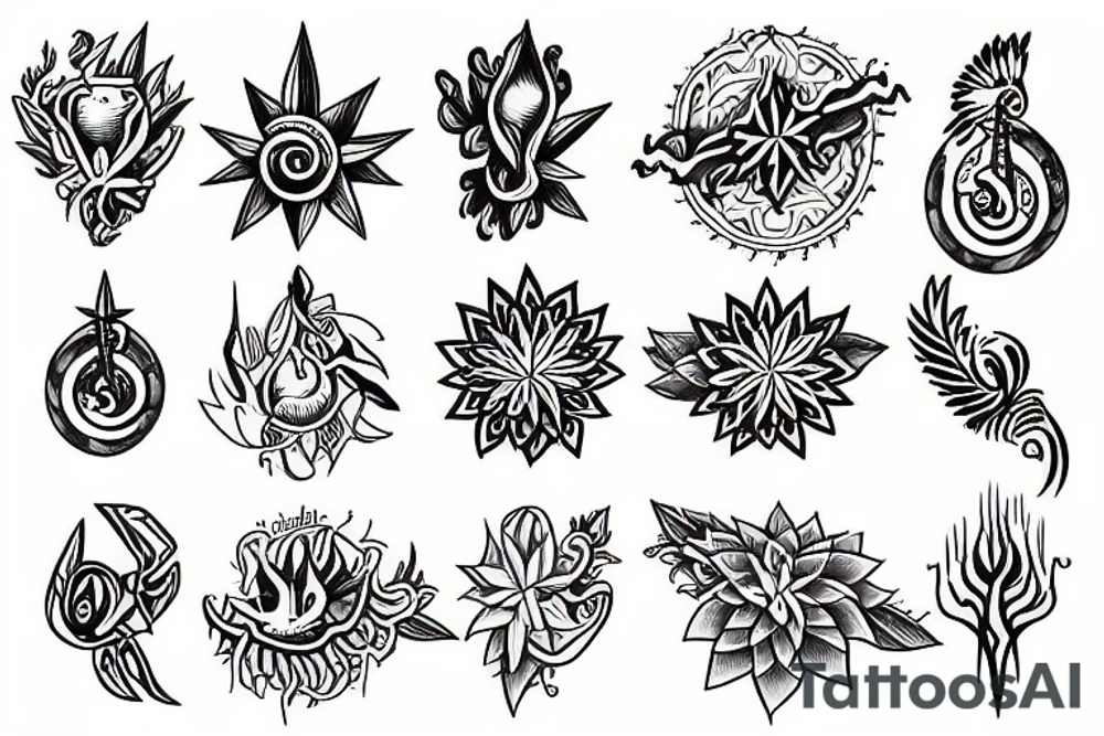 spiritual growth tattoo idea