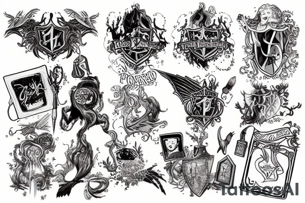 Harry potter tattoo idea
