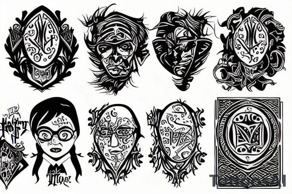 Harry potter tattoo idea