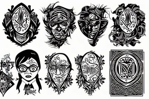 Harry potter tattoo idea