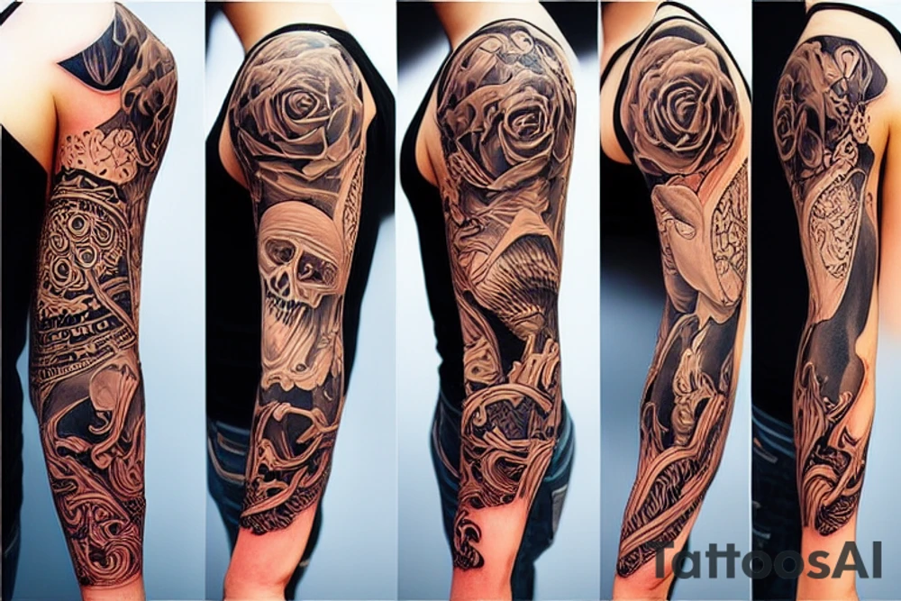 Sleeve tattoo idea