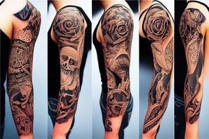 Sleeve tattoo idea