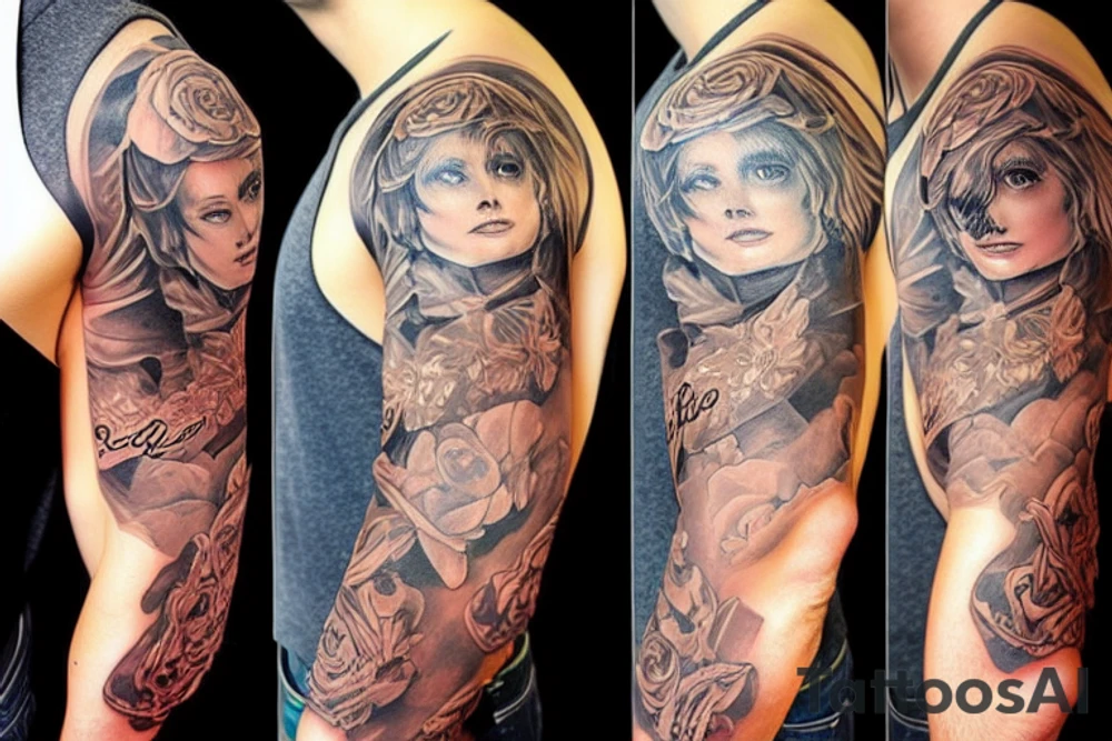 Sleeve tattoo idea