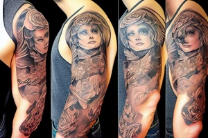 Sleeve tattoo idea