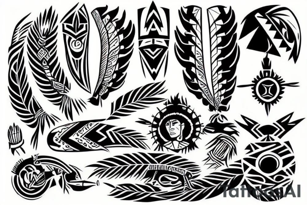 Native American Tribal tattoo idea