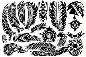 Native American Tribal tattoo idea