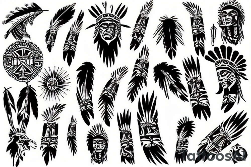 Native American Tribal tattoo idea
