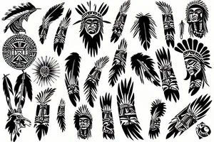 Native American Tribal tattoo idea