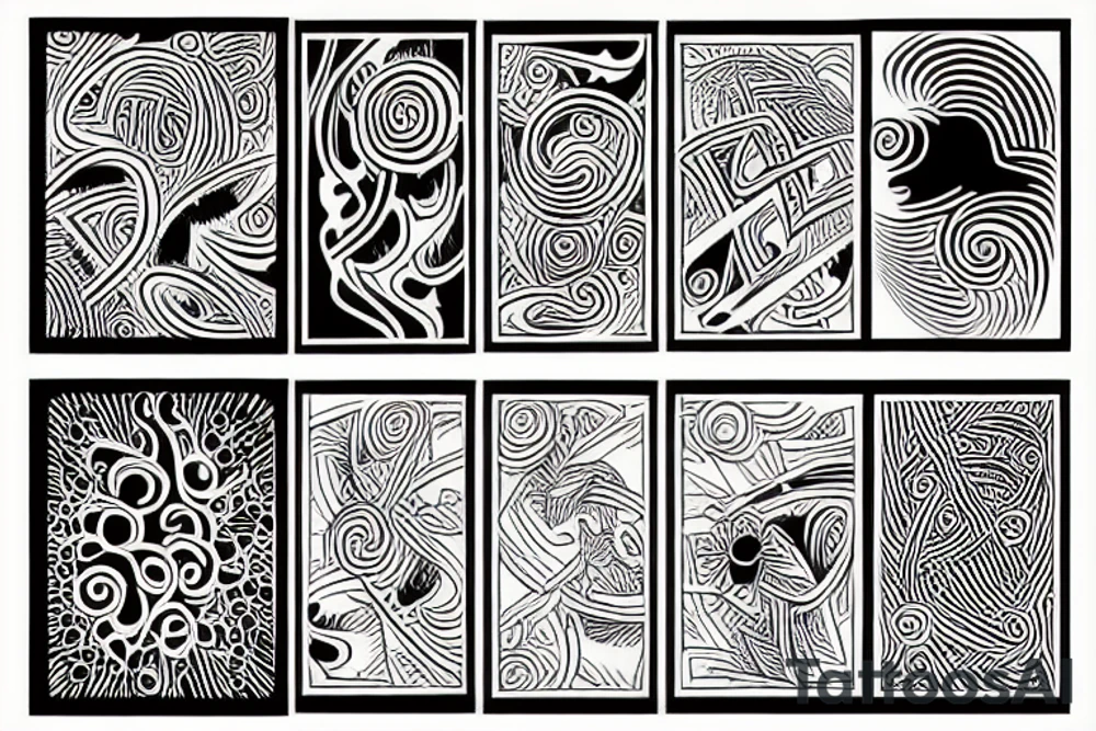 Abstract tattoo idea