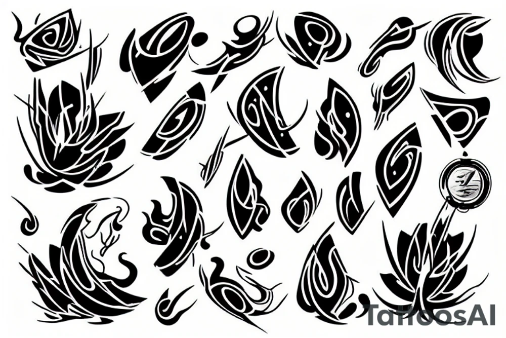 Abstract tattoo idea