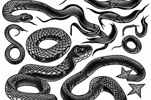 Snake handler Appalachian tattoo idea