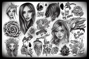 I love the rain, but i cant live in a storm tattoo idea
