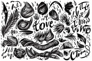 I love the rain, but i cant live in a storm tattoo idea