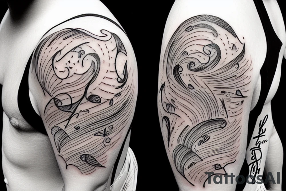 I love the rain, but i cant live in a storm tattoo idea