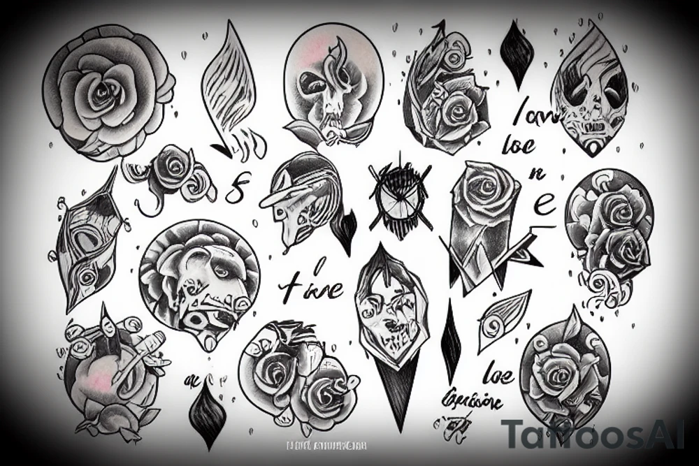 I love the rain, but i cant live in a storm tattoo idea