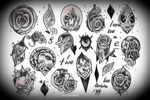 I love the rain, but i cant live in a storm tattoo idea