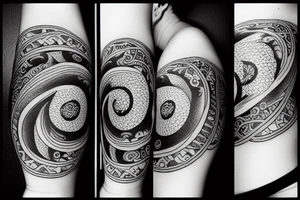 Yin Yang as fish tattoo idea