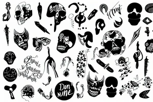 Don't die wondering tattoo idea