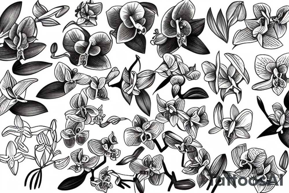 Orchid, survivor tattoo idea