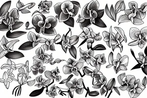 Orchid, survivor tattoo idea